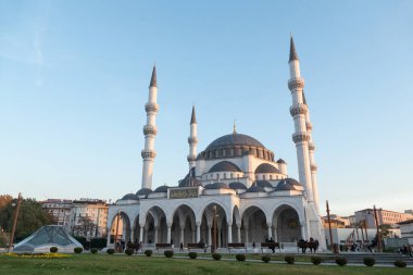 Ankara, Türkiye; Kasım 2021: Ankara 'daki Melike Hatun Camii
