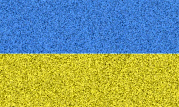 Прапор України Шумом Патріотична Тема — стокове фото