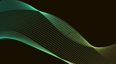 soyut arkaplan vektörü, çizgi dalgası