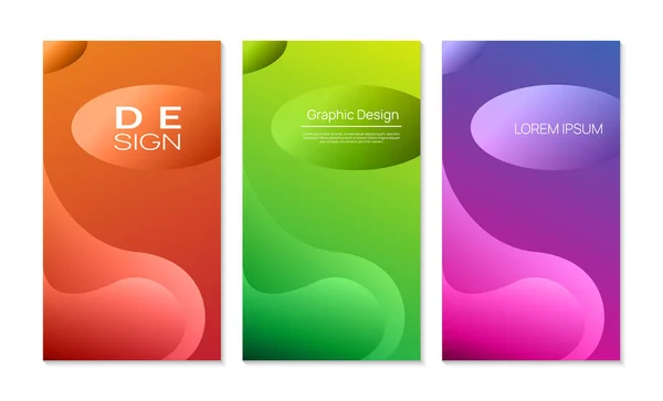 Cover Design Abstract Colorful Background — Wektor stockowy