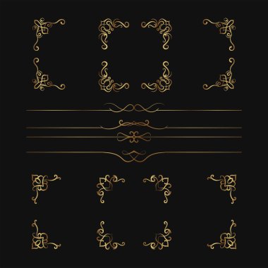 Klasik çerçeve set köşe dekorasyonu