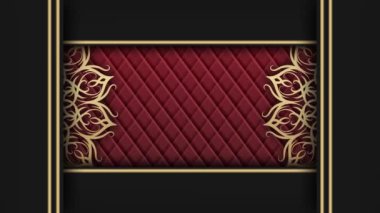 Canlandırılmış video, dönen süs mandala