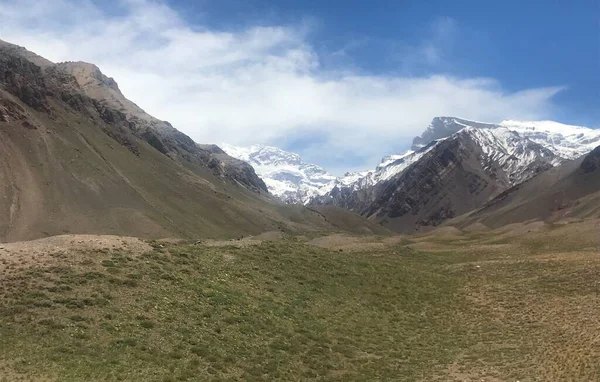 Vista Cordillera Los Andes Aconcagua Mendoza — Foto de Stock