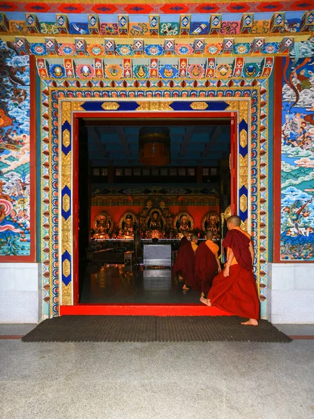 Image Children Buddhist Temple India — Stock Photo, Image