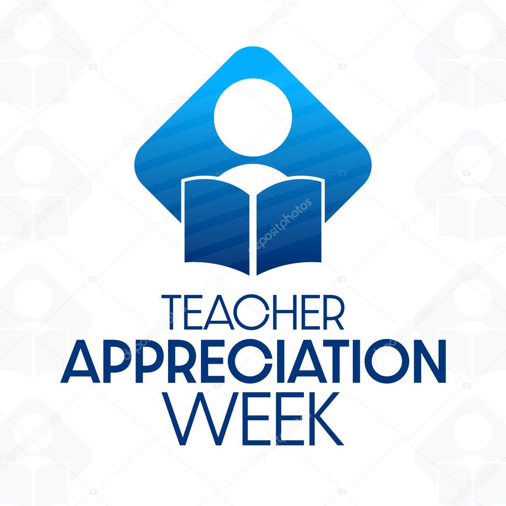 Teacher Appreciation Week. Vector illustration. Holiday poster.