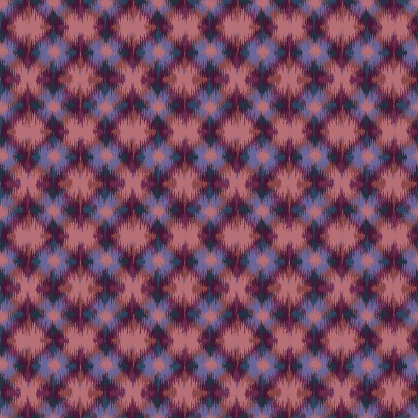 Seamless Digital Diamond Chevron Grunge Pattern — Photo