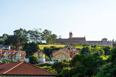 İspanya, Cantabria 'daki Comillas Köyü