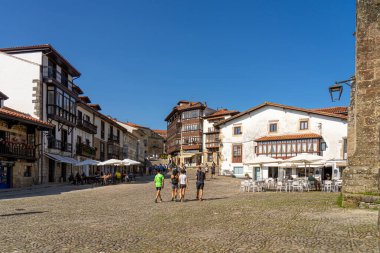 İspanya, Cantabria 'daki Comillas Köyü