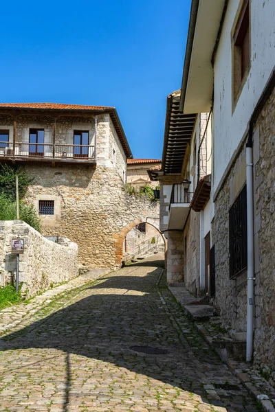 San Vicente Barquera Village Cantabria Spain — Zdjęcie stockowe