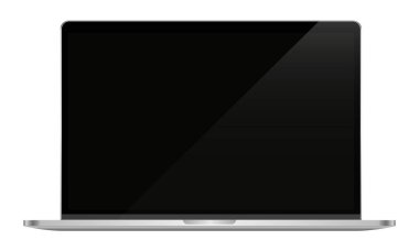 Mackbook Pro gerçekçi dizüstü bilgisayar.