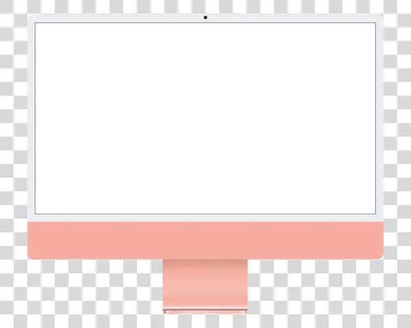 Yeni iMac bilgisayar. iMac 2021 masaüstü