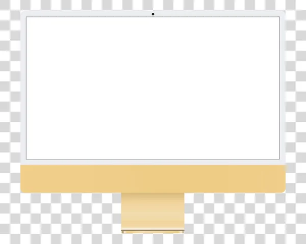 Yeni iMac bilgisayar. iMac 2021 masaüstü