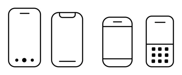 Icône Téléphone Appelez Vecteur Icône Symbole Téléphone — Image vectorielle