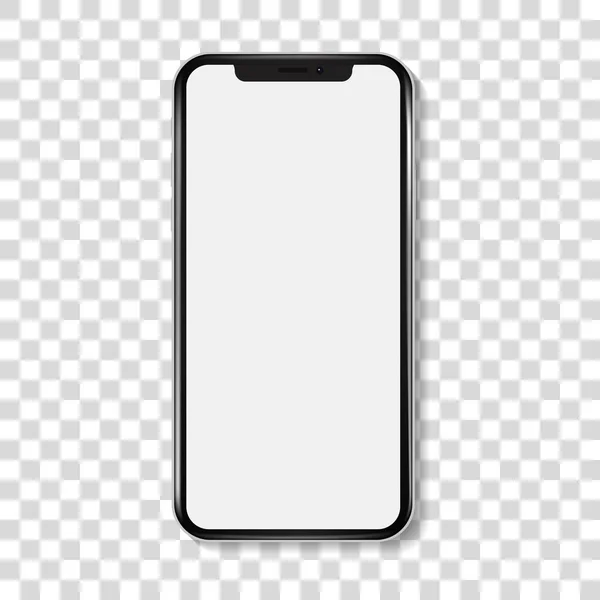 gerçekçi modeller şeffaf ekranlı akıllı telefon, akıllı telefon model koleksiyonu, aygıt ön görünümü