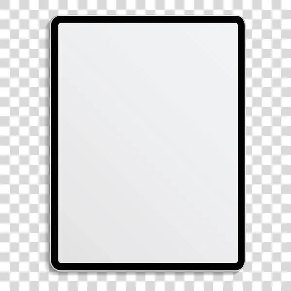 Device Ipad Pro Illustrators White Background — Stockový vektor
