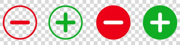 Artı ve Minus simgesi şeklinde düğme ayarlandı. Zum, çapraz, pozitif logo sembolü ekle. İptal et, sil, negatif çizgi işaretinden çık.
