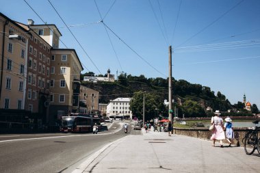 Avusturya, Salzburg 'un güzel manzarası