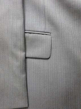 Lüks erkek kıyafetleri ve farklı malzemeler.