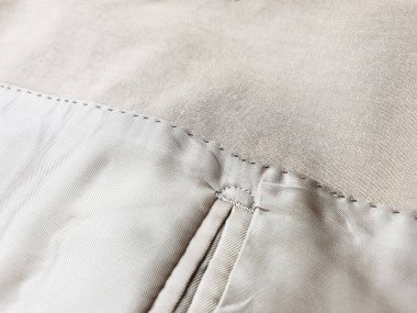 Lüks erkek kıyafetleri ve farklı malzemeler.