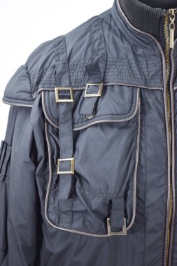 Lüks erkek kıyafetleri ve farklı malzemeler.