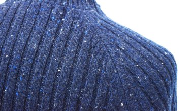 Lüks erkek kıyafetleri ve farklı malzemeler.