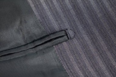 Lüks erkek kıyafetleri ve farklı malzemeler.