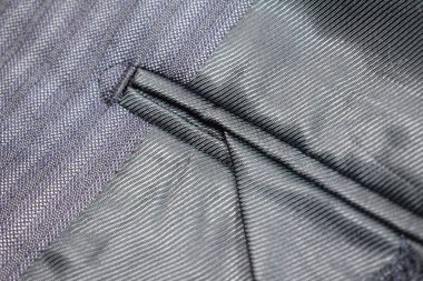 Lüks erkek kıyafetleri ve farklı malzemeler.