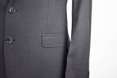 Lüks erkek kıyafetleri ve farklı malzemeler.