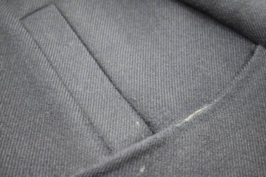 Lüks erkek kıyafetleri ve farklı malzemeler.