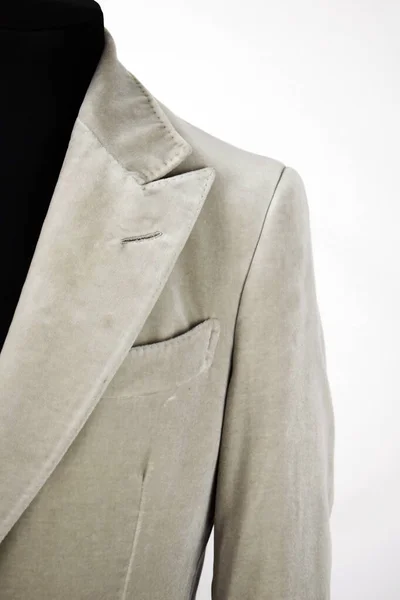 異なる素材の豪華な男性の服 — ストック写真