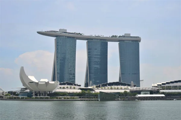 Marina Bay Sands Singapur — Stok fotoğraf