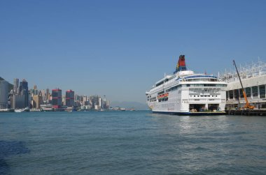 Victoria Limanı 'nda gemi gezisi 