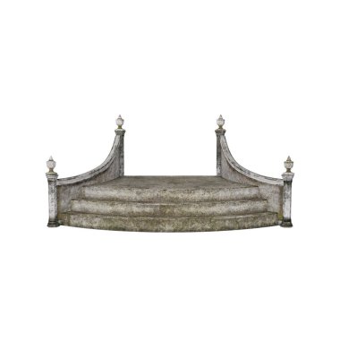 3D kale merdivenlerini izole et