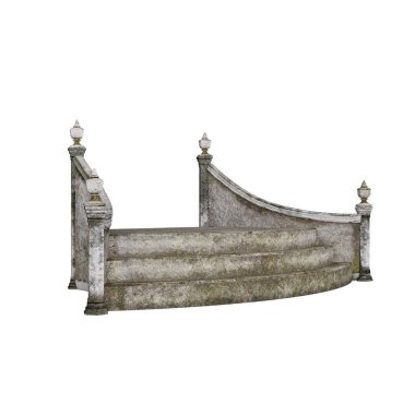 3D kale merdivenlerini izole et