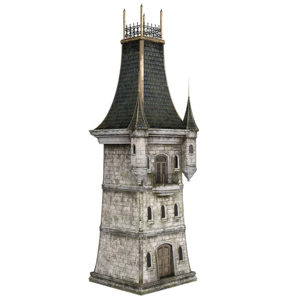 3D kale kulesi izole edildi