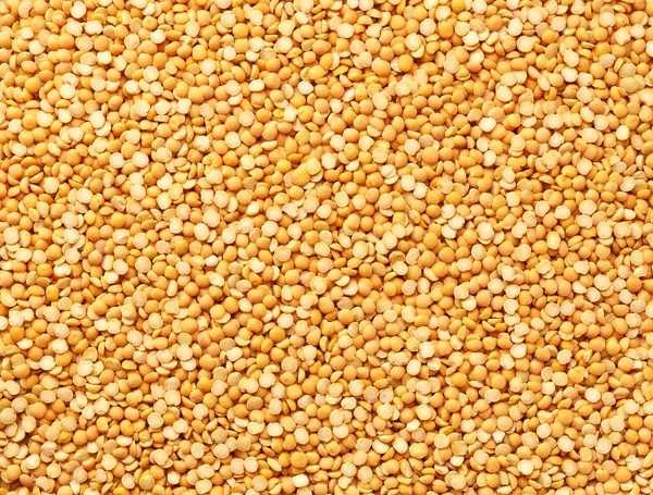 Dry Yellow Peas Background Close Top View — Stockfoto