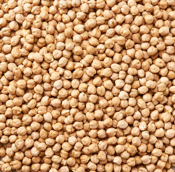 Organic Chickpeas Background Close Top View — Photo