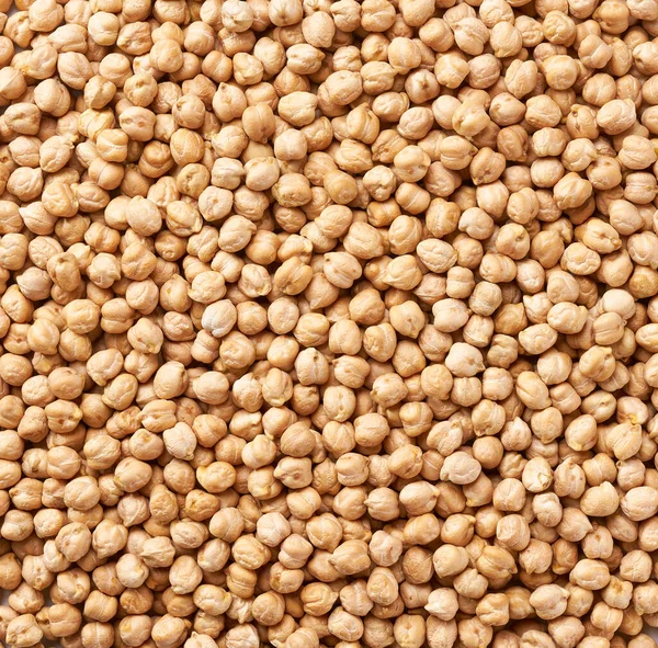 Organic Chickpeas Background Close Top View — ストック写真