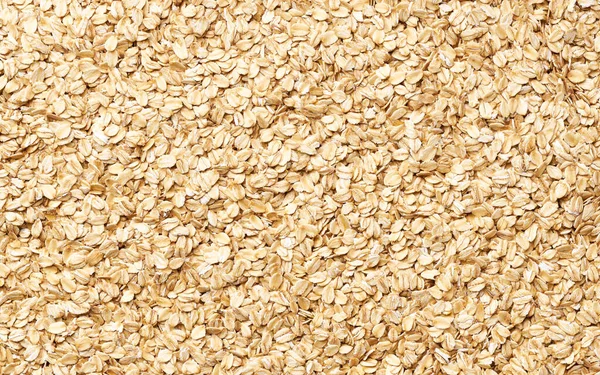 Oat Flakes Background Close Top View — Stock Fotó