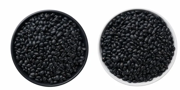 Organic Black Beans Urad Dal Black Gram Vigna Mungo White —  Fotos de Stock