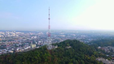 Lviv, Ukrayna 'daki TV kulesi
