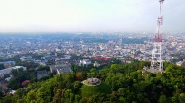 Lviv, Ukrayna 'daki TV kulesi