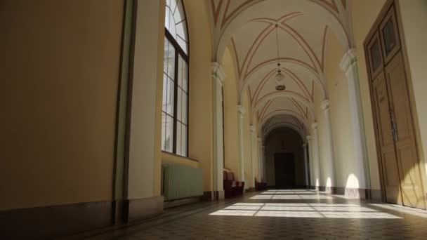 Lviv Polytechnic National University in Ukraine — Stock Video