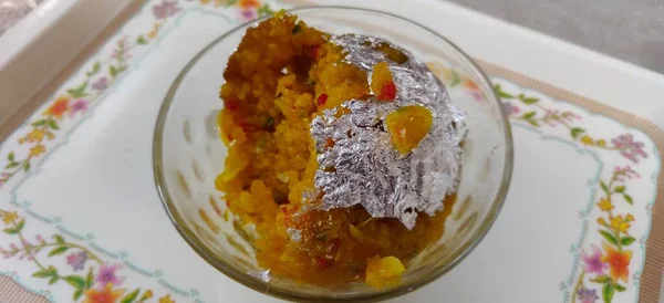 Indian Sweet Motichoor Laddoo Also Know Bundi Laddu Motichur Laddoo — Photo