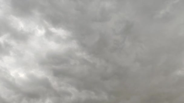 Time Lapse Video Sky Dark Cloud Rain Coming Rain — Αρχείο Βίντεο