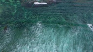 Ocean Beach 'in sahil manzarası. Hava, Yavaşça Eğil