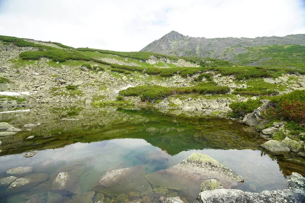 Fascinující Letní Túra Buryatii Horské Jezero — Stock fotografie