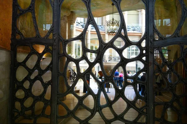 Fragment Design Facades Interiors City Center Architectural Masterpieces Art Nouveau — Stock Photo, Image