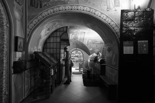 Kerk Van Basil Grote Een Heuvel Monument Van Geschiedenis Architectuur — Stockfoto