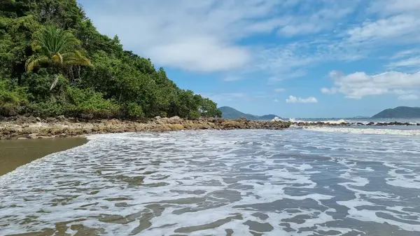 Praia Das Conchas Guaruj Paulo — Stockfoto